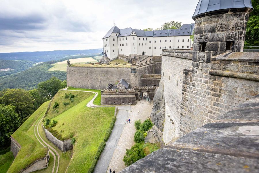 Orgelkonzerte, Mitmachaktionen und Ausstellungshighlights: Die Festung Königstein ist am Buß- und Bettag ein lohnendes Ausflugsziel. Der Eintritt wird an diesem Tag reduziert. Foto: Marko Förster/Festung Königstein gGmbH