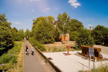 Zuckerbahnradweg in Droyßig, Foto: Saale-Unstrut-Tourismus e.V., Transmedial